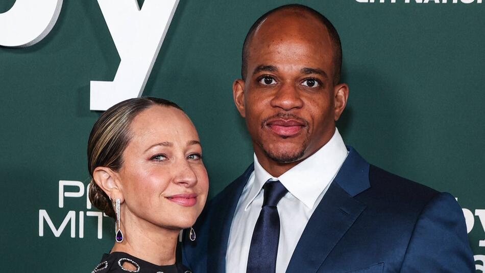 Jennifer Meyer und Geoffrey Ogunlesi zeigten sich im November 2023 erstmals bei einem Event.