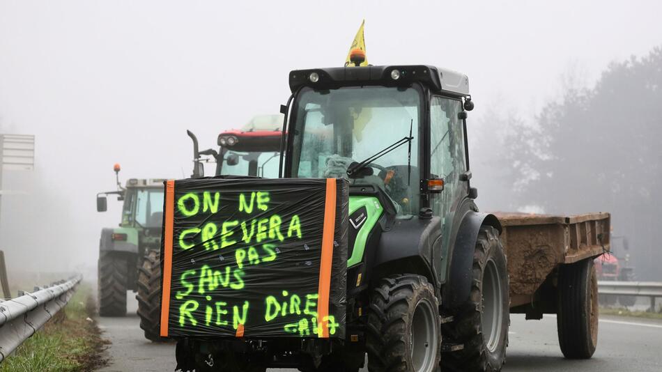 Bauernprotest - Frankreich