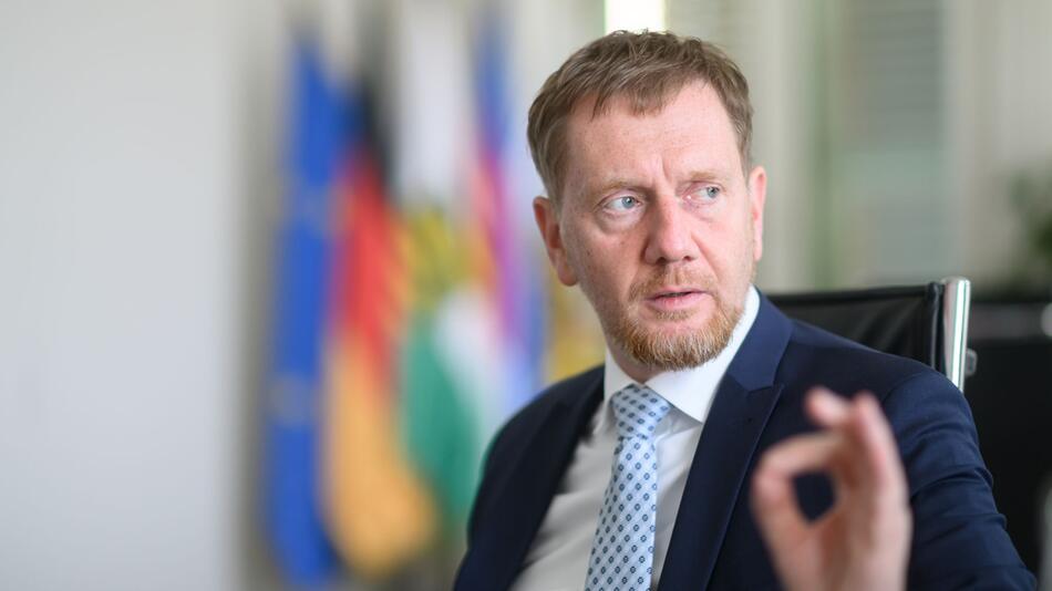 Kretschmer: "Wer über Brandmauern redet, hat die Zeichen der Zeit nicht erkannt"
