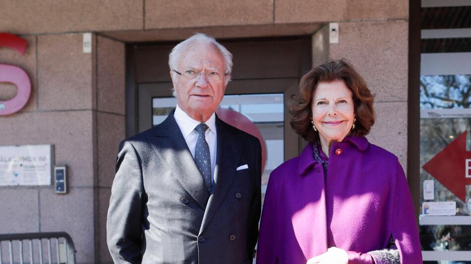 König Carl XVI. Gustaf und Königin Silvia.