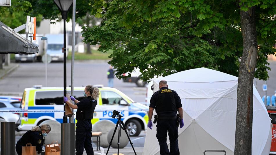 Schüsse im Süden von Stockholm - zwei Tote
