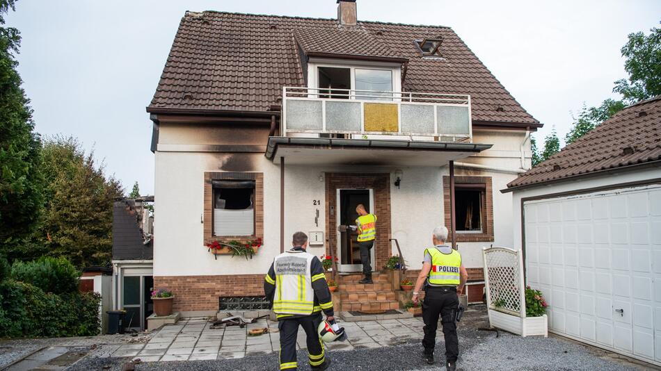 House fire in Wuppertal