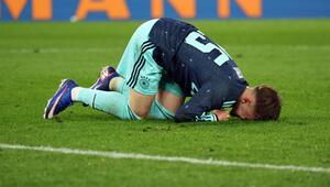 Lennart Karl bei seinem ersten Einsatz für Deutschland im Match gegen Ghana