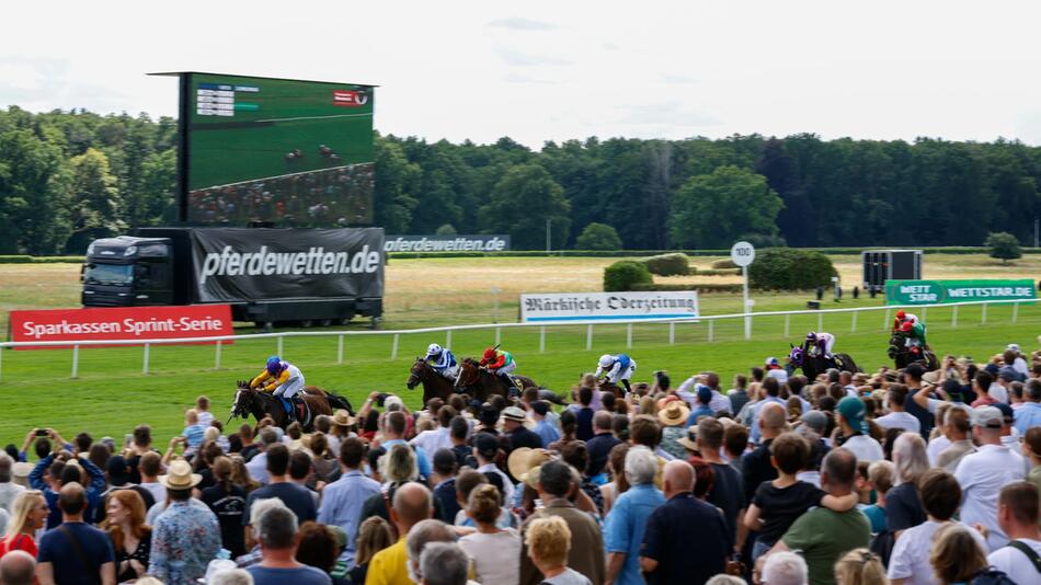 Rennen in Hoppegarten