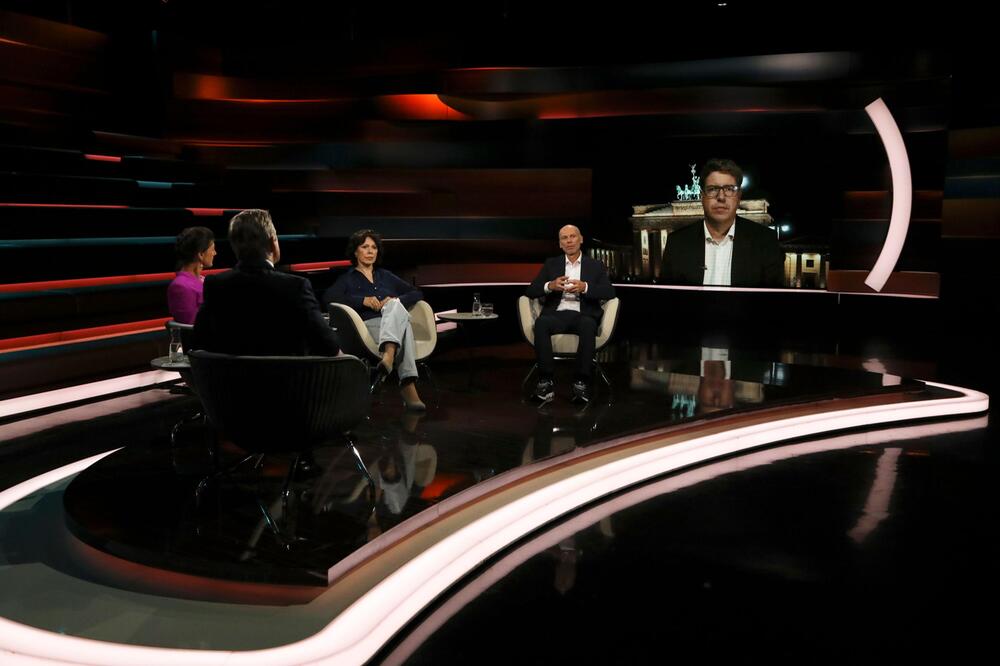 Sahra Wagenknecht, Markus Lanz, Sabine Adler, Stefan Bratzel, Michael Kellner