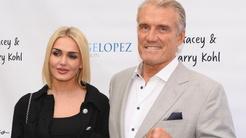 Dolph Lundgren und Gattin Emma Krokdal sind jetzt US-Bürger.