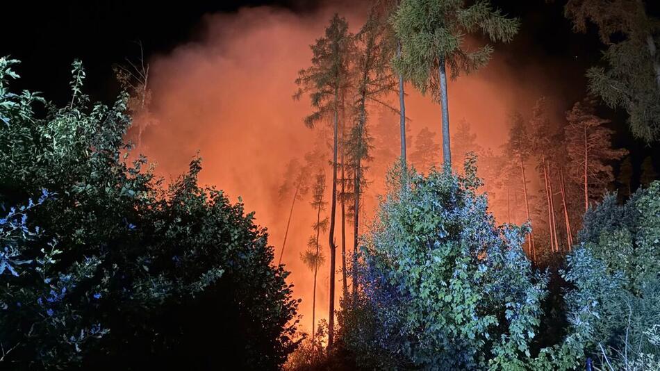 Waldbrand von historischem Ausmaß – Feuerwehr kämpft sich zu Fuß vor