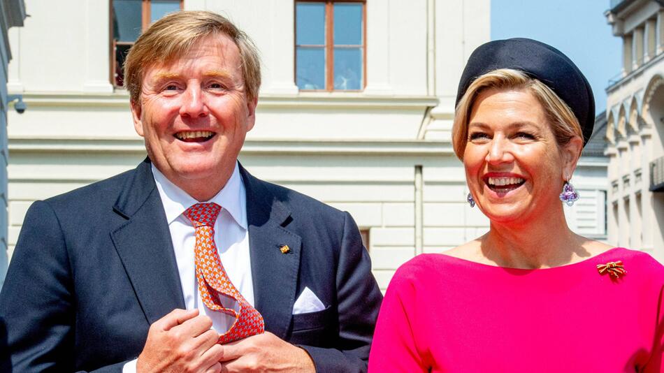 Niederländisches Königspaar auf Deutschlandbesuch