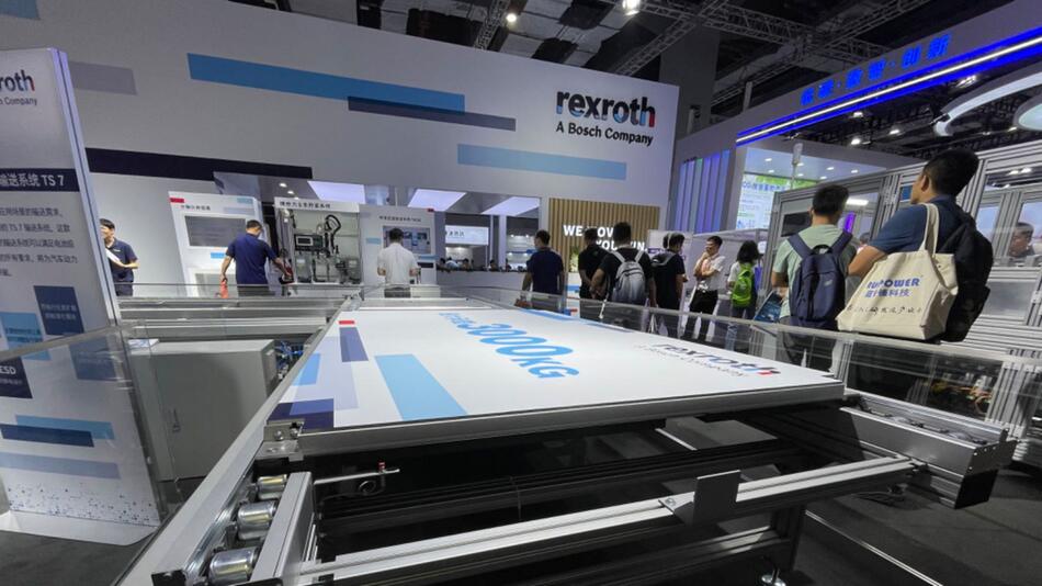 Bosch Rexroth auf der Industriemesse in Schanghai