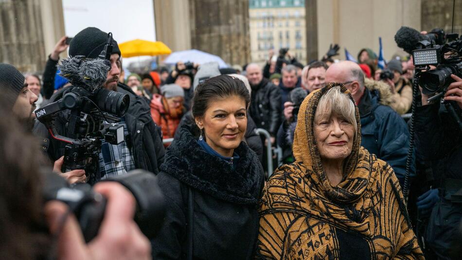 Sahra Wagenknecht und Alice Schwarzer