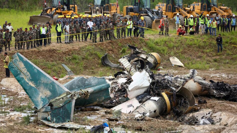 Flugzeugunglück in Nepal