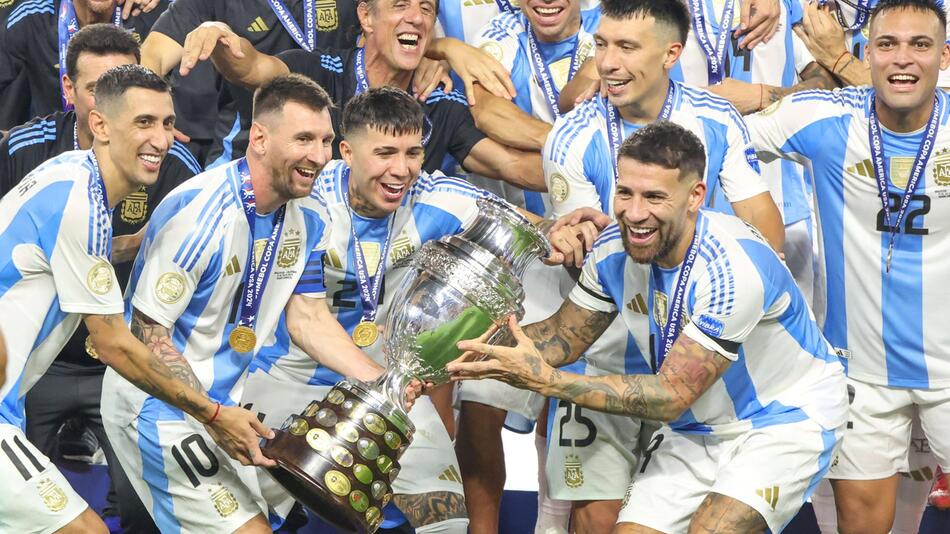 Argentinien feiert Copa-America-Titel