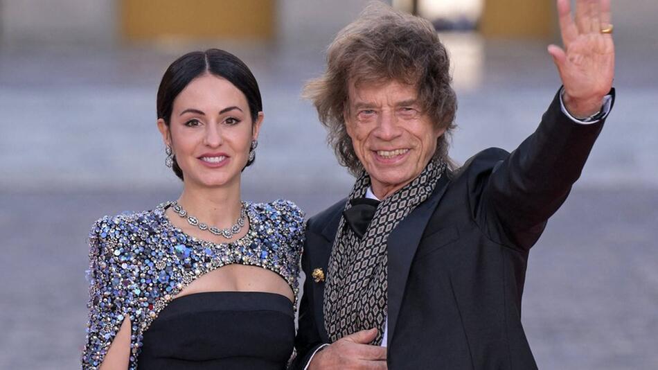 Mick Jagger und Melanie Hamrick.