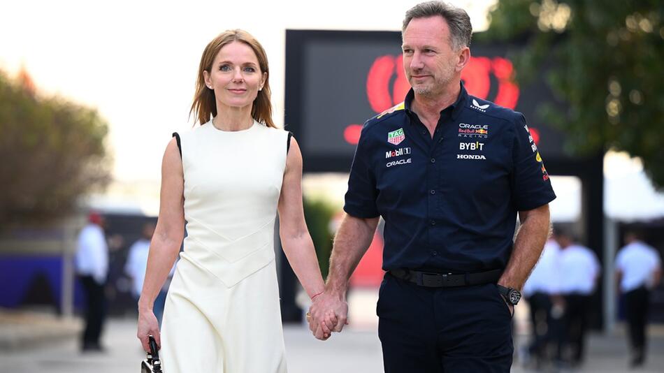 Christian Horner und Geri Halliwell