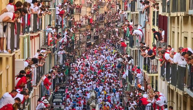 Stierlauf in Pamplona
