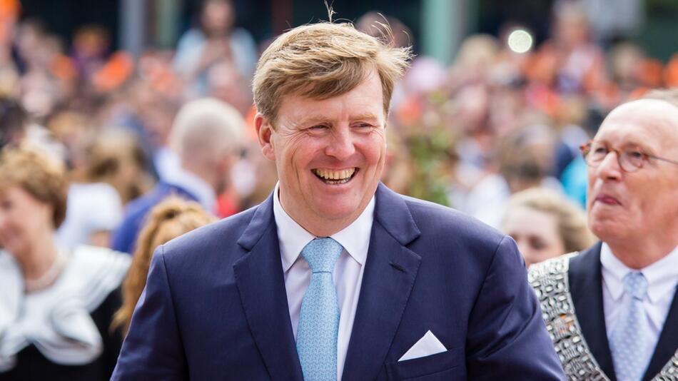König Willem-Alexander kann über die Photoshop-Panne von Kate Prinzessin Kate lachen.