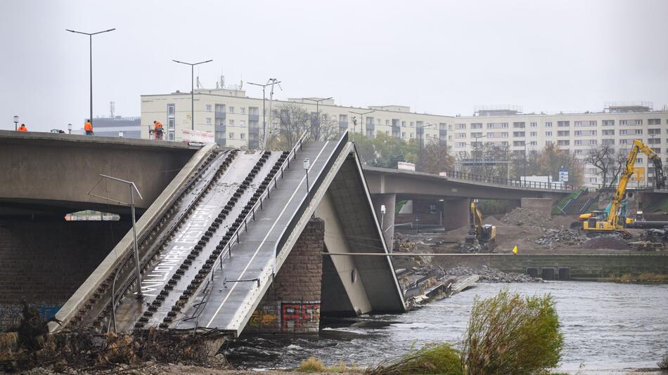 Carolabrücke in Dresden