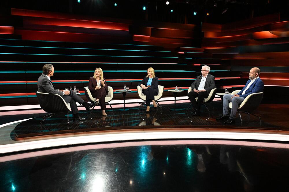 Markus Lanz, Verena Hubertz, Kerstin Münstermann, Matthias Günther, Rainer Fleckl