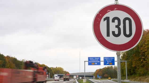 Tempolimit auf der Autobahn