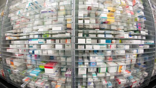 Arzneimittel in der Apotheke