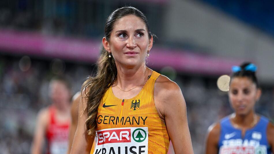 Hindernisläuferin Krause krönt sich mit EM-Gold