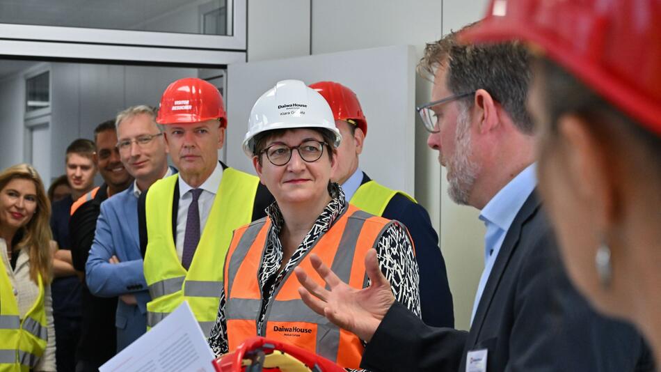 Bundesbauministerin Geywitz auf Sommerreise