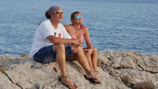 Auswanderer Tommy Mermi-Schmelz und Auswanderin Kathrin Mermi-Schmelz