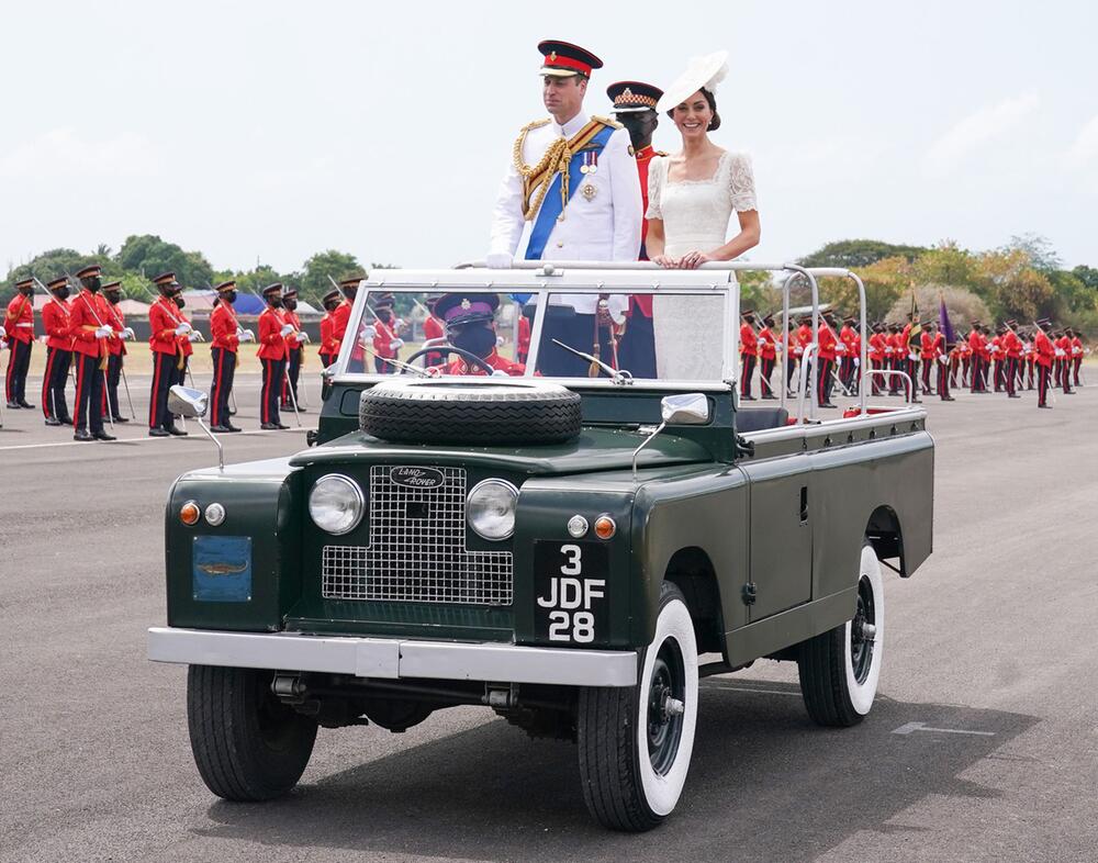 Prinz William und Kate in Jamaika