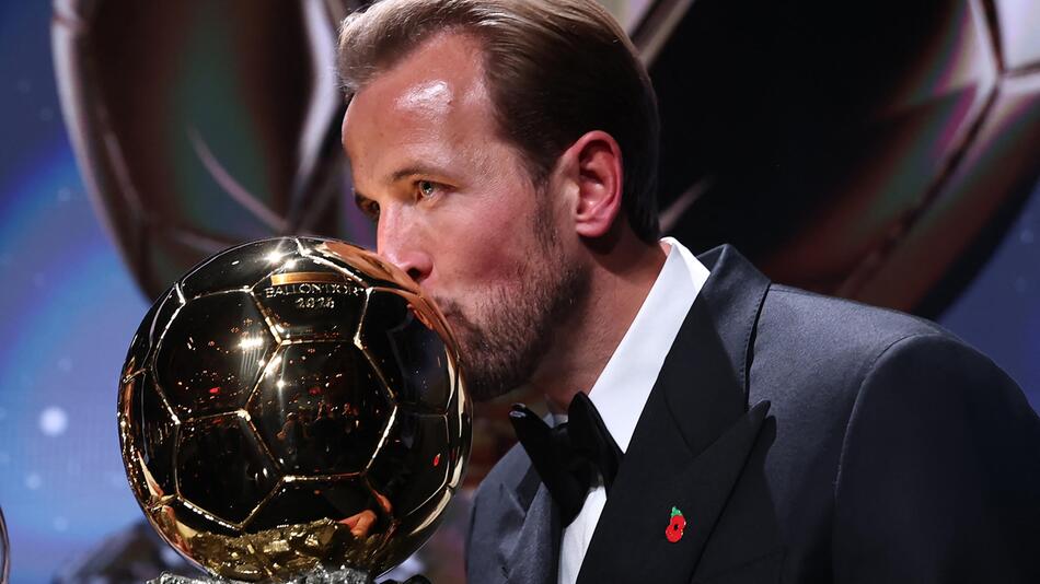 Bayerns Harry Kane gewinnt den Ballon d'Or