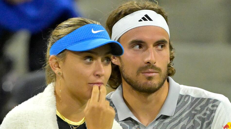 Am 5. März 2024 zeigten sich Paula Badosa und Stefanos Tsitsipas noch gemeinsam bei den BNP ...