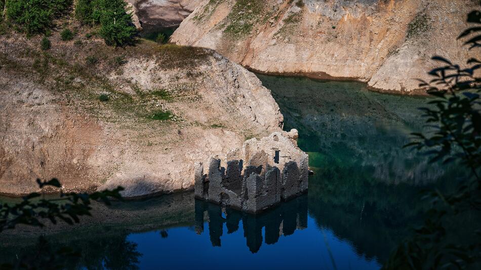 Trockenheit enthüllt Geheimnis am Gardasee