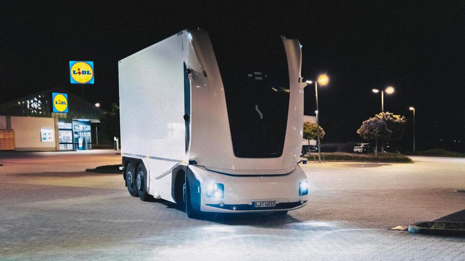 Lidl lässt erstmals Lkw ohne Fahrer in Deutschland fahren