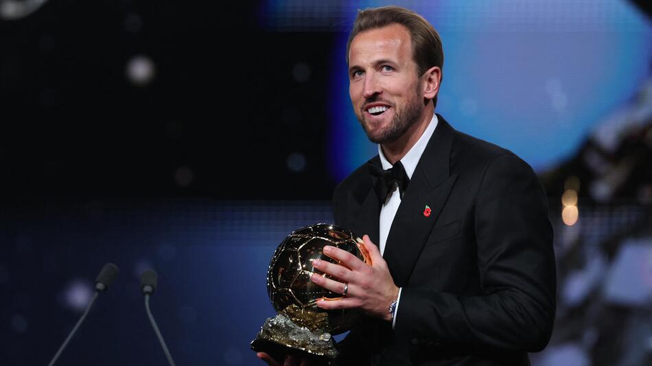 Emotionaler Kane gewinnt Ballon d'Or: Rührende Worte an seine Familie