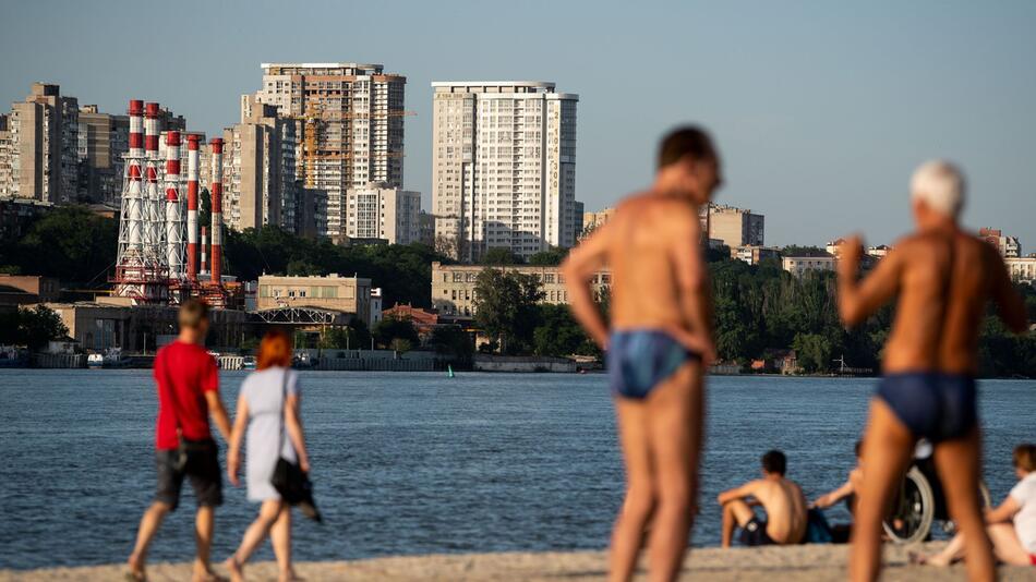 Russische Großstadt Rostow am Don