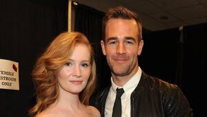 Kimberly und James Van Der Beek gaben sich am 1. August 2010 in Tel Aviv, Israel, das Jawort ...