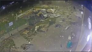 Sturm mit Orkanböen reißt Gefängnisdach in Nebraska weg