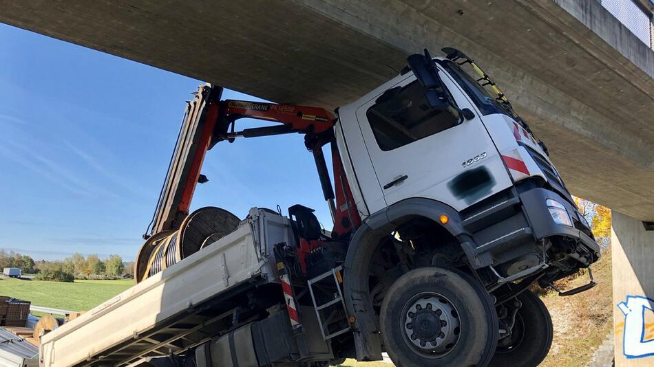 LKW Unfall Bichl