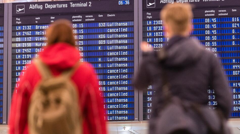 Flight attendant strike at Lufthansa