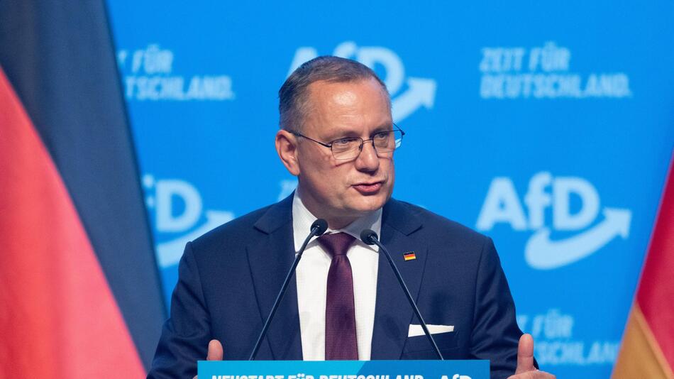Tino Chrupalla als AfD-Co-Chef wiedergewählt