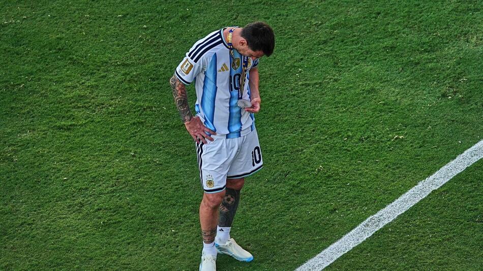 "Der Schmerz ist unermesslich" – Messi wendet sich nach Final-Niederlage an Fans