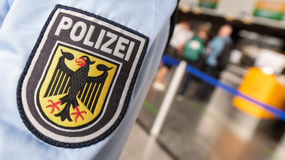 Bundespolizei am Flughafen