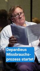 Gerard Depardieus Missbrauchsprozess startet