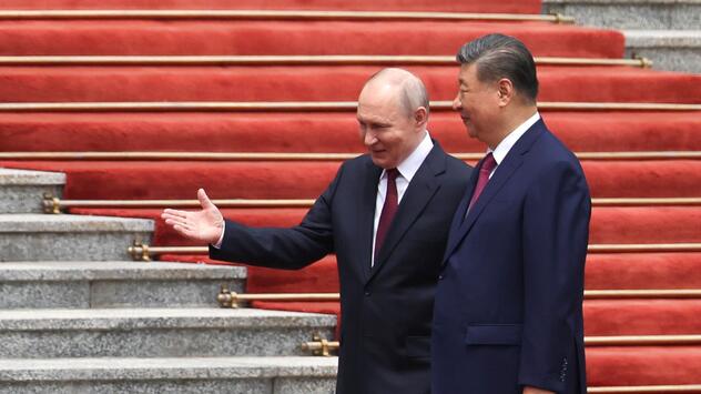 Russlands Präsident Putin in Peking