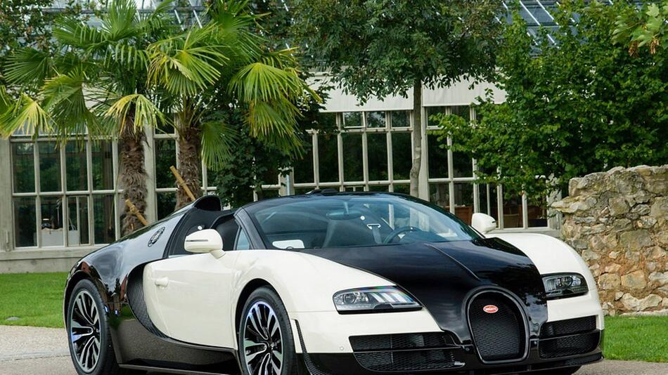 Sondermodell des Bugatti Veyron Grand Sport Vitesse