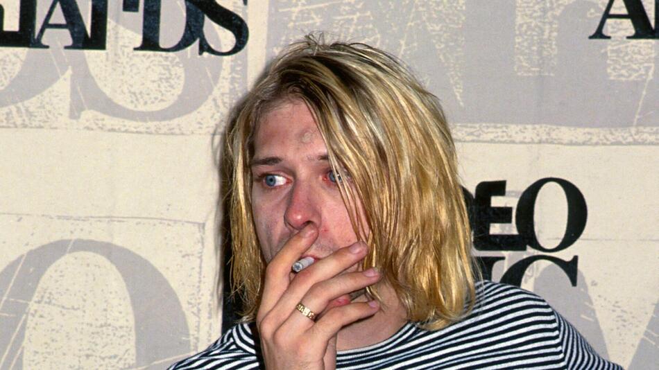 Sänger Kurt Cobain