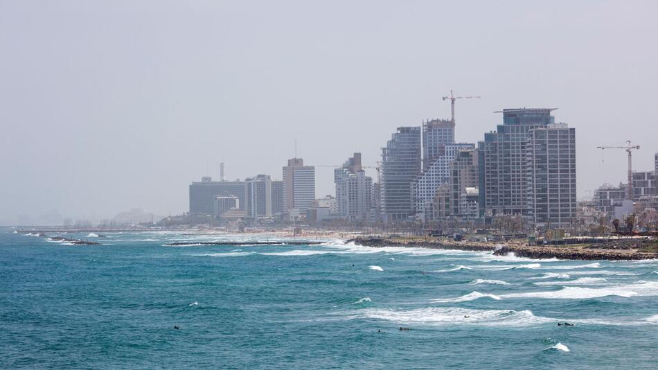 Küste vor Tel Aviv