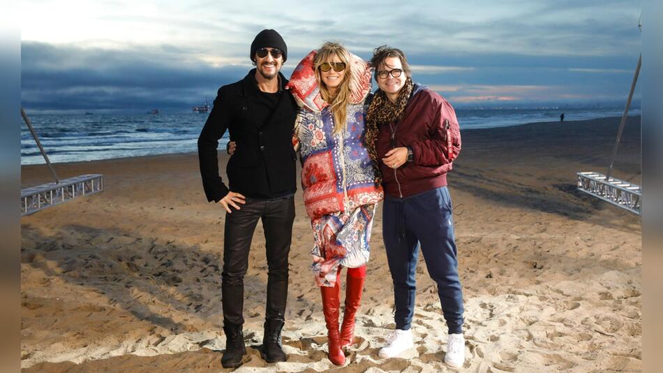 "Germany's next Topmodel"-Dreamteam: Thomas Hayo, Heidi Klum und Kristian Schuller (v.l.n.r.)