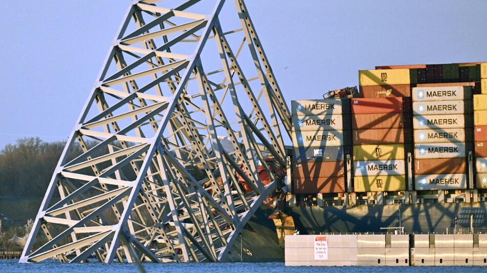 Brücke in Baltimore nach Schiffskollision eingestürzt