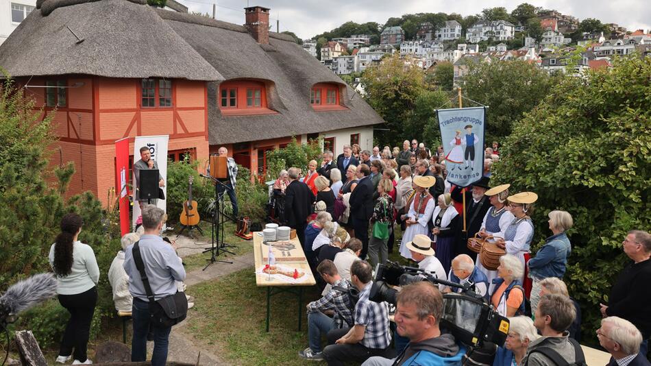 Eröffnungsfeier historisches Fischerhaus Blankenese