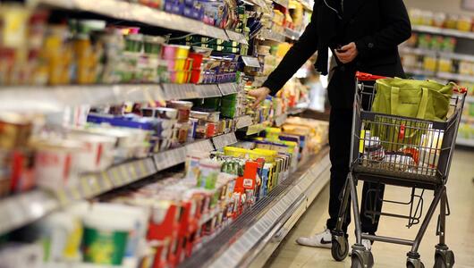 Einkaufen im Supermarkt